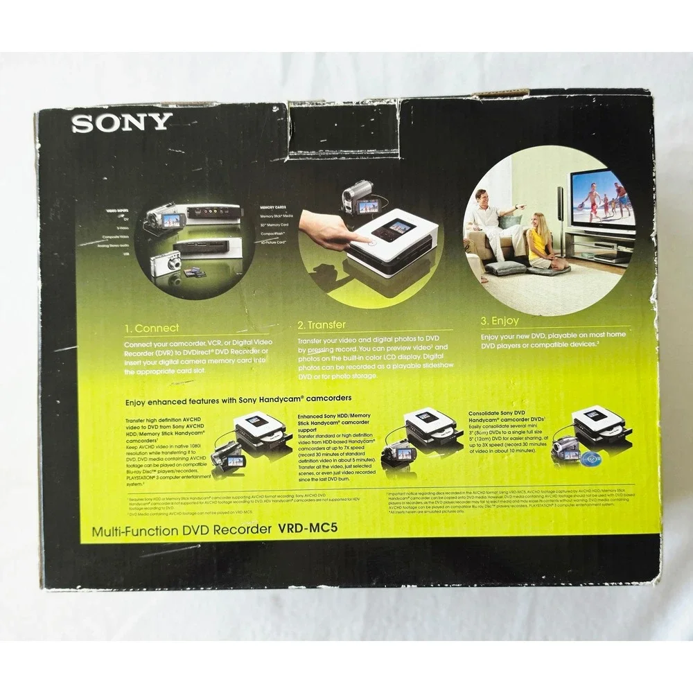Sony dvdirect vrd